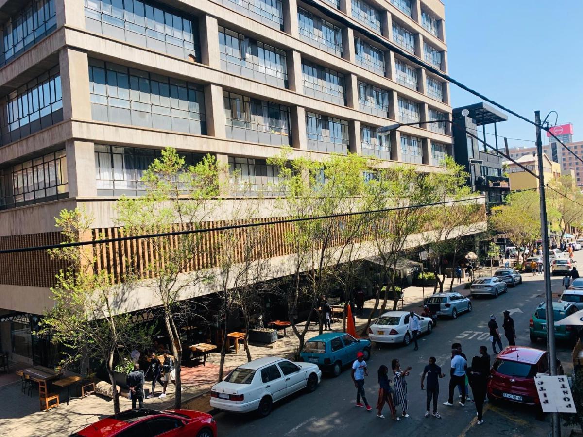 Stunning Maboneng Precinct Studio Apartment At 12 Decades Building Йоганнесбурґ Екстер'єр фото